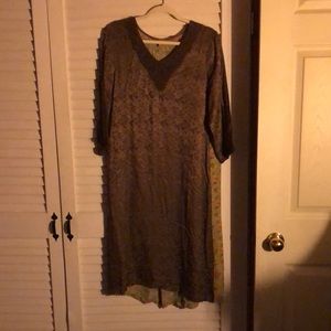 Vintage April Cornell Truffle Dress